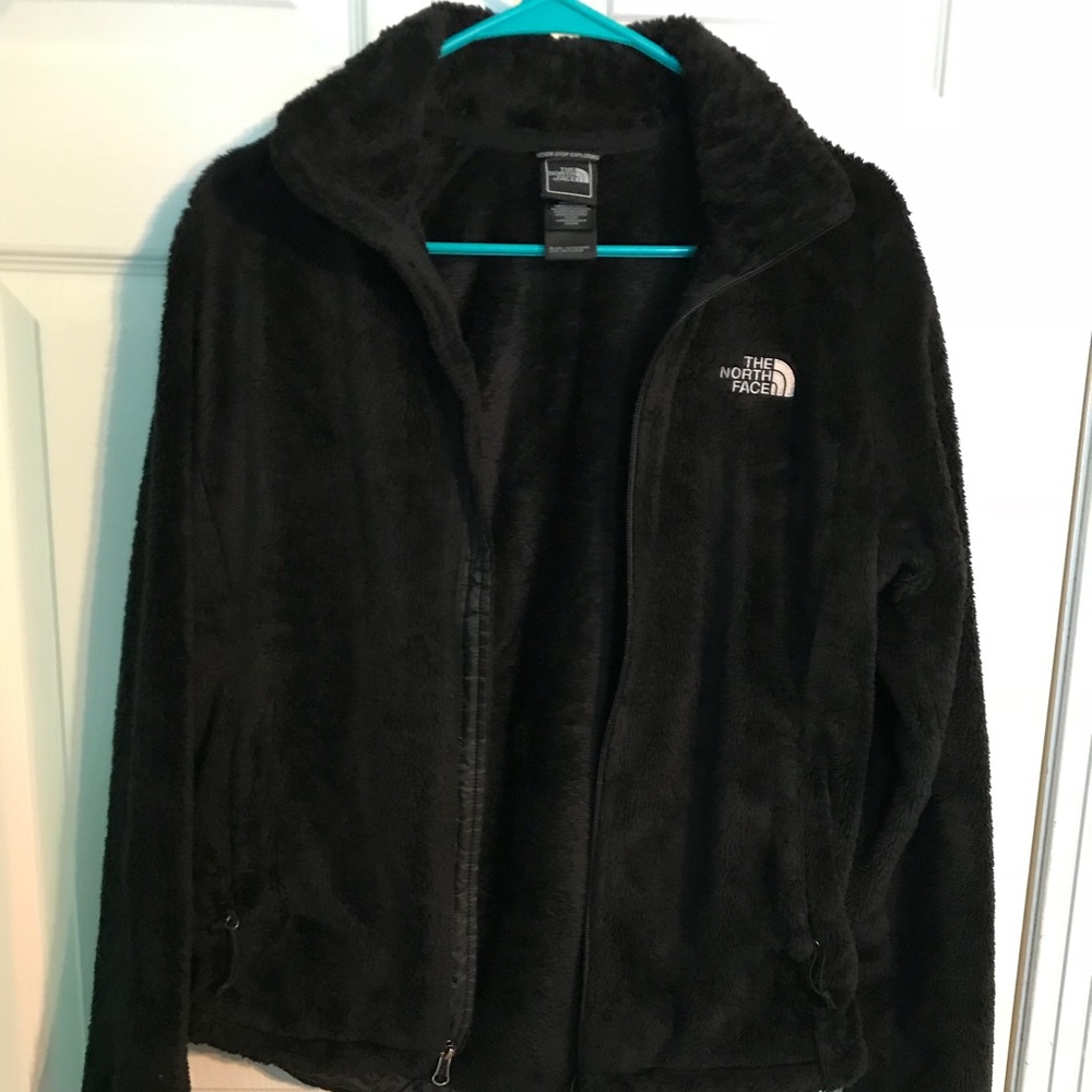 Black osito north face fleece jacket